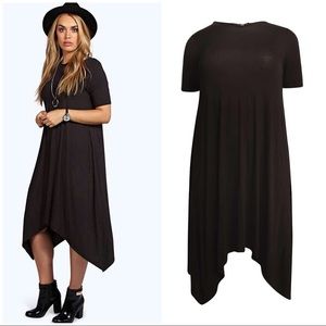 🌺HP🌺🙌 Boho Chic. Hanky Hem. T-Shirt Swing Dress